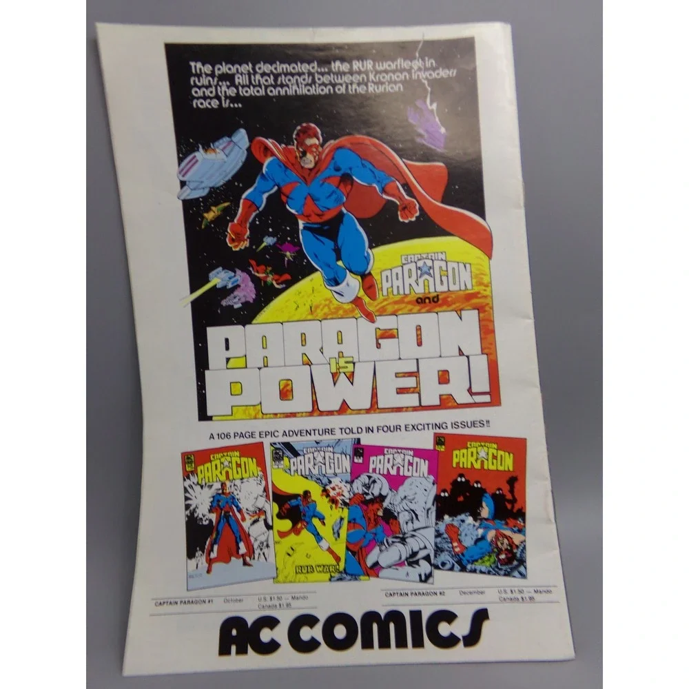 Black‎ Diamond Shadow Hunt Comic Book AC Comics 4 175